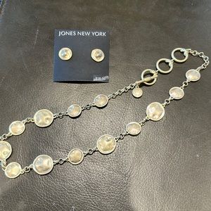 COPY - Jones New York Coin Necklace & Earrings Set